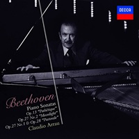 Decca Japan Art of Arrau : Arrau - Beethoven Sonatas 8, 14 & 15